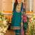 Women Floral Embroidered Regular Thread Work Kurta with Trousers & With Dupatta