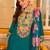Women Floral Embroidered Regular Thread Work Kurta with Trousers & With Dupatta