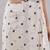 Off white linen printed saree with blouse
