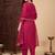Women Ethnic Motifs Embroidered Regular Kurta with Trousers & With Dupatta