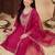 Women Ethnic Motifs Embroidered Regular Kurta with Trousers & With Dupatta