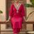 Women Ethnic Motifs Regular Liva Kurta with Trousers