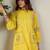 Women Floral Embroidered Regular Thread Work Kurta with Trousers