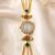 multicolor  color women gold-toned kashmiri pearl & stone-studded ethnic wrist watch