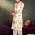 Floral Printed Pure Cotton V-Neck A-Line Kurta With Palazzos