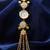 green  color women gold-toned kashmiri pearl & stone-studded ethnic wrist watch