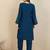Ethnic Motifs Embroidered Thread Work Kurta With Trousers