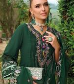 Adults-Women Woven Design Embroidered Kurta with Trousers & Dupatta