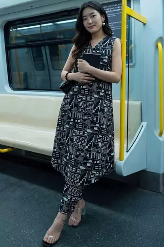 Women Printed Regular Pure Cotton Kurta with Trousers