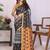 Black linen  saree with blouse