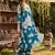 Women Floral Printed Regular Kurta with Trousers