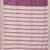 Purple linen striped saree with blouse