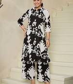 Women Printed Regular Cotton Kurta with Palazzos