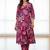 Women Floral Printed Regular Pure Cotton Kurta with Trousers