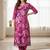 Women Floral Printed Regular Pure Cotton Kurta with Trousers
