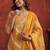 Women Leheriya Dyed Regular Thread Work Kurta with Trousers & With Dupatta