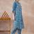 Women Printed Regular Pure Cotton Kurta with Trousers