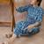 Women Printed Regular Pure Cotton Kurta with Trousers
