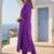 Women Ethnic Motifs Embroidered Regular Thread Work Liva Kurta with Trousers