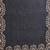 Charcoal linen printed saree with blouse