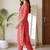 Women Printed Regular Kurta with Trousers