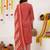 Women Ethnic Motifs Printed Regular Thread Work Pure Cotton Kurta with Trousers & With Dupatta