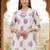 Women Floral Printed Regular Pure Cotton Kurta with Trousers