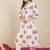 Women Floral Printed Regular Pure Cotton Kurta with Trousers