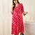 Floral Printed Thread Work Pure Cotton Kurta With Palazzos