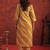 Women Printed Regular Thread Work Kurta with Trousers & With Dupatta