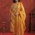 Women Printed Regular Thread Work Kurta with Trousers & With Dupatta