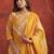 Women Printed Regular Thread Work Kurta with Trousers & With Dupatta