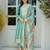Women Floral Embroidered Regular Sequinned Kurta with Trousers & With Dupatta