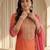 Women Bandhani Printed Regular Sequinned Kurta with Trousers & With Dupatta