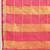 Pink silk blend woven design saree with blouse