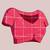 Pink silk blend woven design saree with blouse