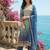 Women Ethnic Motifs Printed Regular Thread Work Kurta with Trousers & With Dupatta