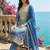 Women Ethnic Motifs Printed Regular Thread Work Kurta with Trousers & With Dupatta