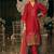 Women Ethnic Motifs Dyed Regular Thread Work Kurta with Trousers & With Dupatta