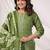 Women Bandhani Printed Regular Pure Cotton Kurta with Trousers & Dupatta