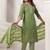 Women Bandhani Printed Regular Pure Cotton Kurta with Trousers & Dupatta