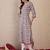 Women Ethnic Motifs Printed Regular Pure Cotton Kurta with Trousers