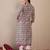 Women Ethnic Motifs Printed Regular Pure Cotton Kurta with Trousers