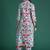 Women Printed Panelled Pure Cotton Kurta with Trousers