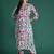 Women Printed Panelled Pure Cotton Kurta with Trousers
