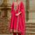 Women Ethnic Motifs Embroidered Regular Sequinned Kurta with Trousers & With Dupatta