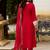 Women Ethnic Motifs Embroidered Regular Kurta with Trousers & With Dupatta