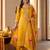 Women Regular Thread Work Kurta with Palazzos & With Dupatta