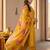 Women Regular Thread Work Kurta with Palazzos & With Dupatta