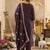 Women Ethnic Motifs Embroidered Thread Work Straight Kurta with Trouser & Dupatta